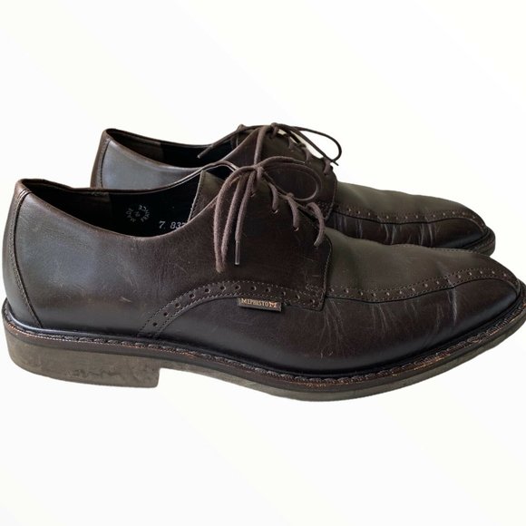 Mephisto Men’s Brown Air Relax Goodyear Welt Shoes main image 9